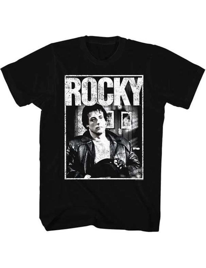 Rockinstone - T-shirt Rocky Rocky Sentado