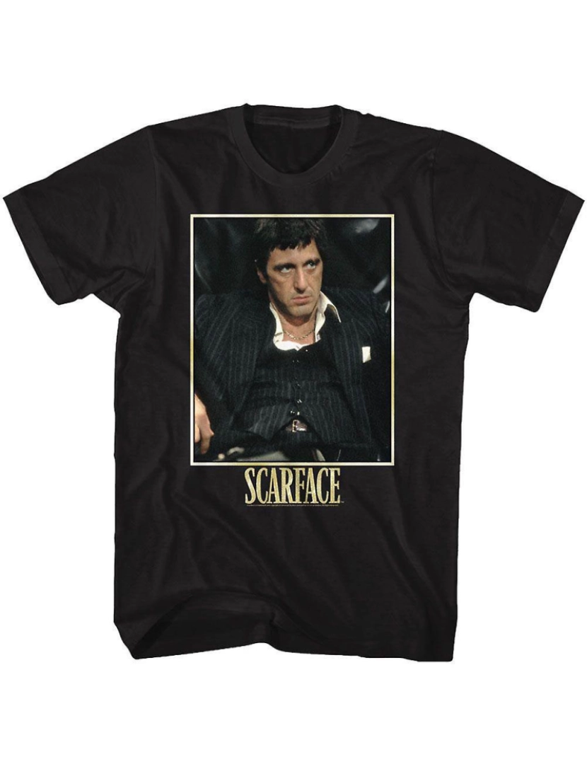 Rockinstone - T-shirt Scarface vilão