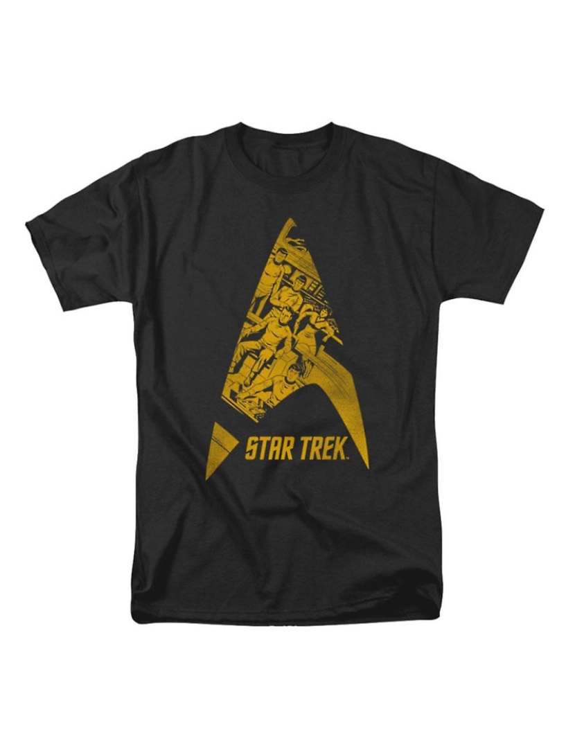 Rockinstone - T-shirt Tripulação Delta de Jornada nas Estrelas