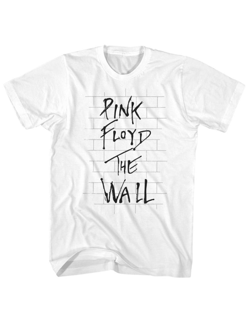 Rockinstone - T-shirt Arte do álbum Pink Floyd The Wall Camiseta Pink Floyd