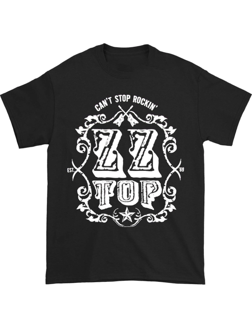 Rockinstone - T-shirt Turnê ZZ Top Can't Stop Rockin' 2013