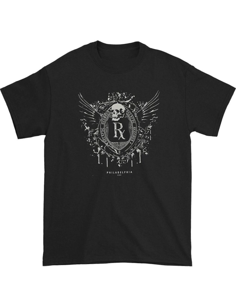 Rockinstone - T-shirt Recaída Registra Escudo Mortal