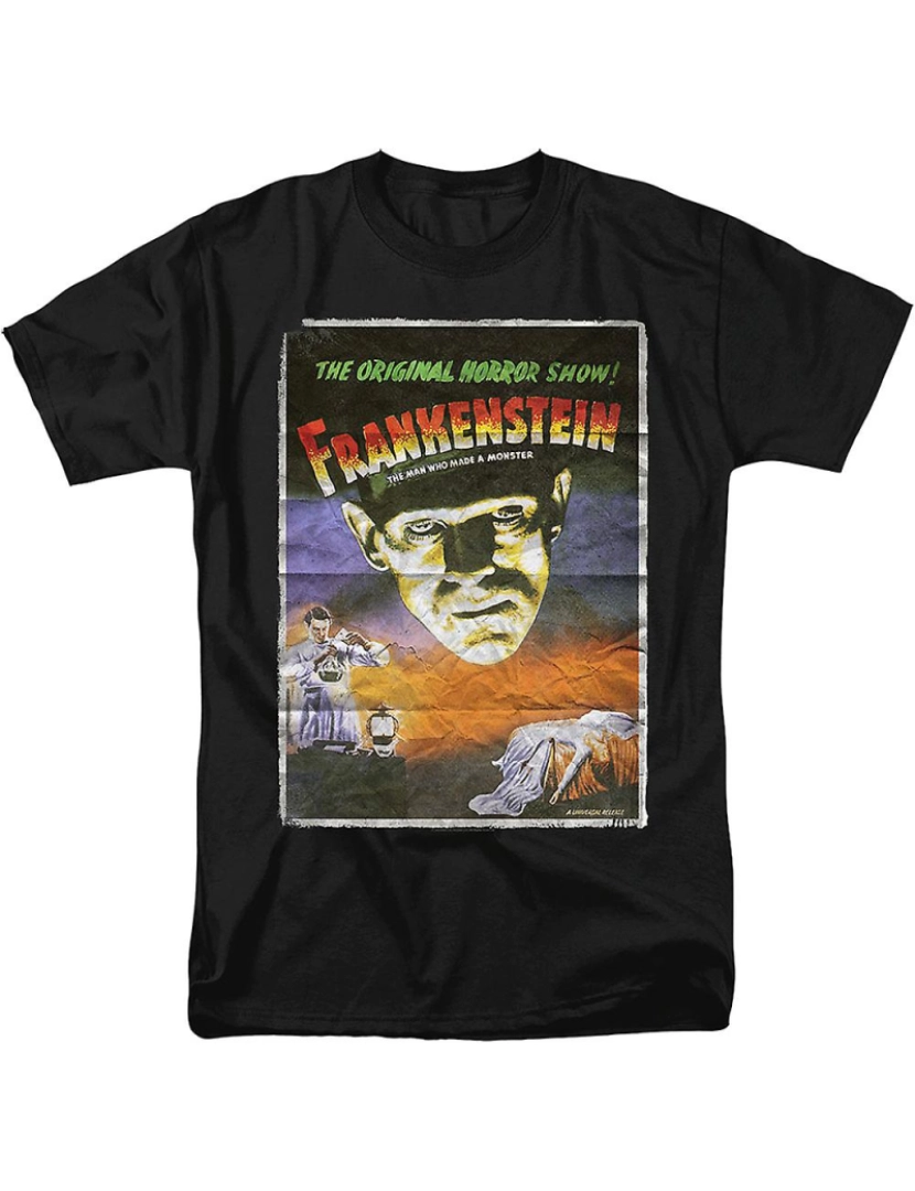 Rockinstone - T-shirt Pôster do filme Frankenstein