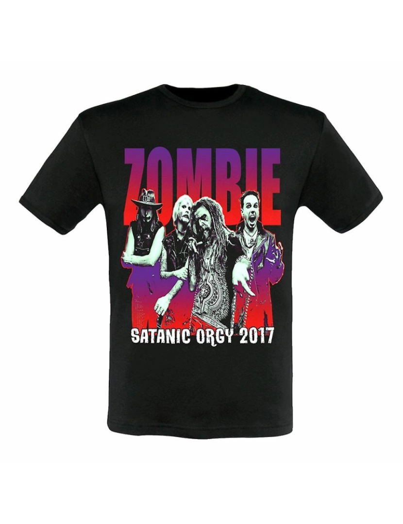 Rockinstone - T-shirt Rob Zombie Dreads Data de volta 2017