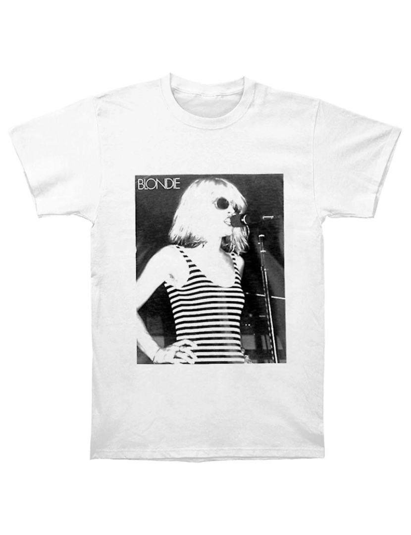 Rockinstone - T-shirt Loirinho Despojado Cantando Branco