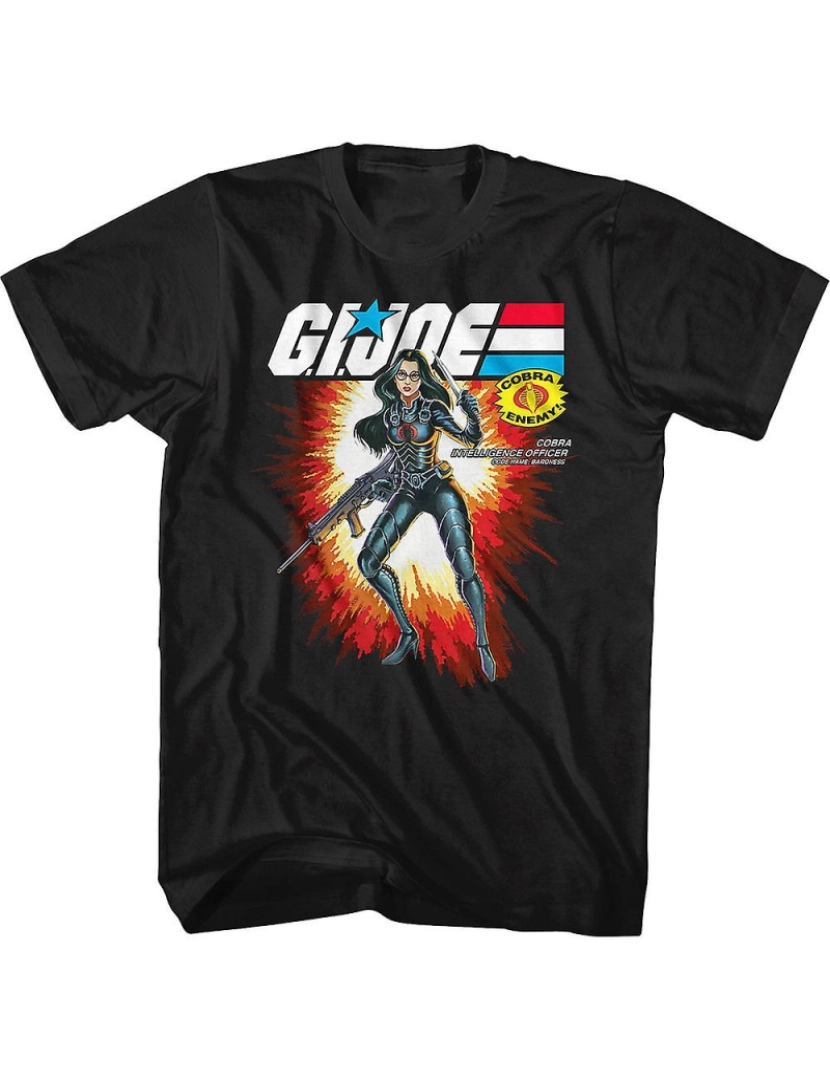 Rockinstone - T-shirt Arte da caixa Baronesa GI Joe