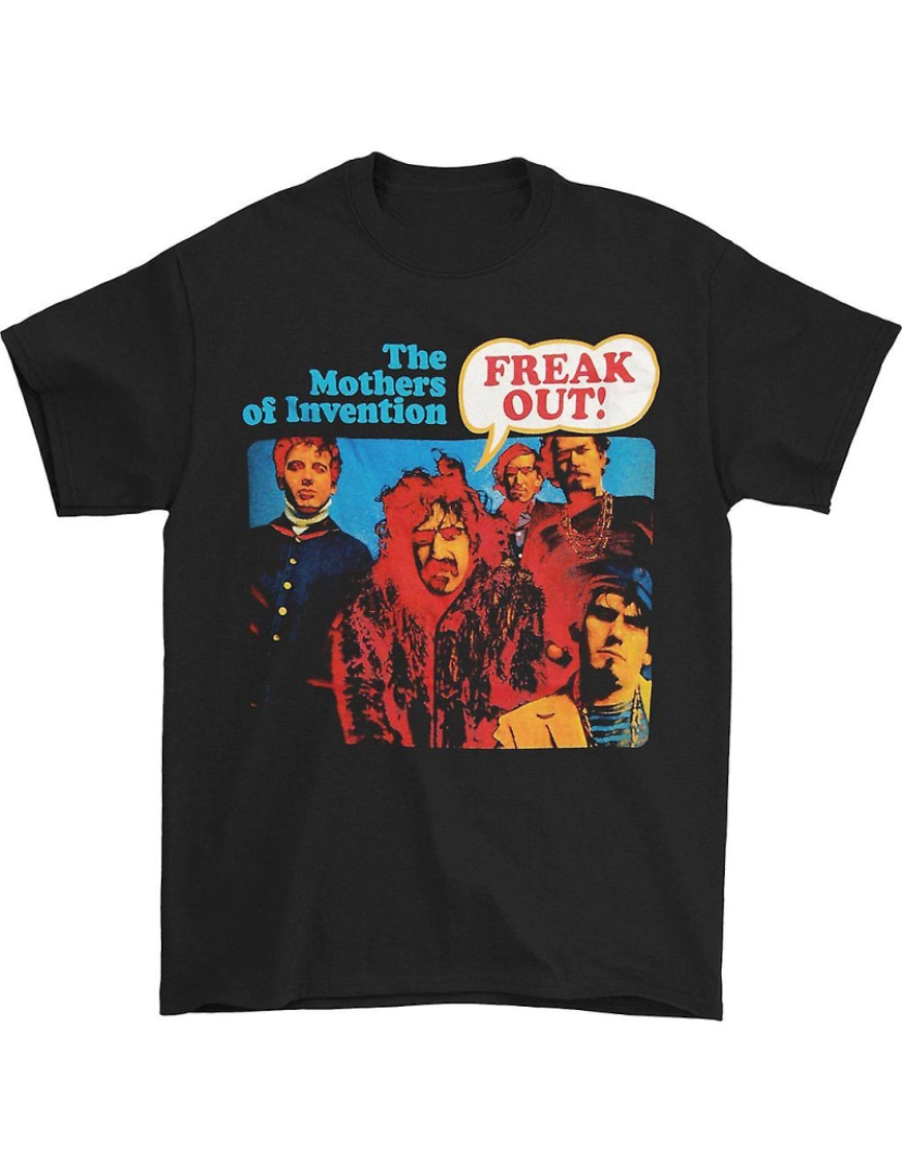 Rockinstone - T-shirt Frank Zappa enlouqueceu!