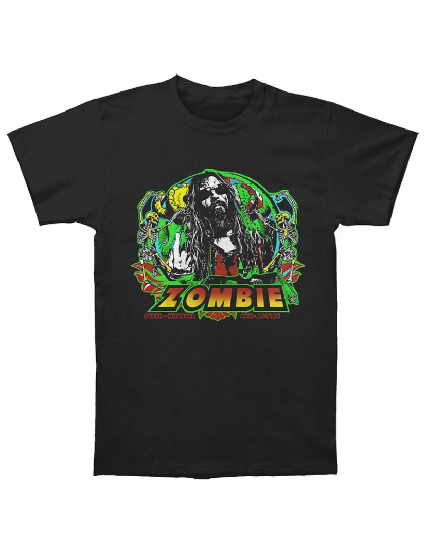 Rockinstone - T-shirt Turnê de ação sexual de Rob Zombie 2017