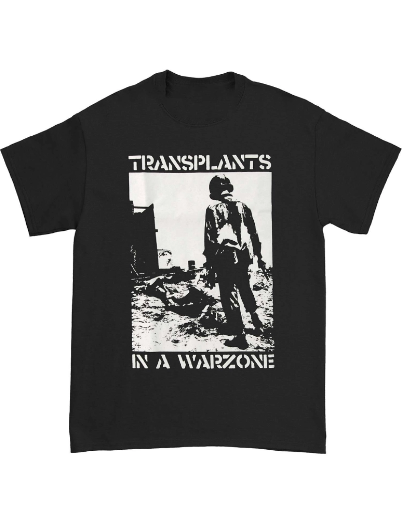 Rockinstone - T-shirt Camiseta Soldado de Transplantes