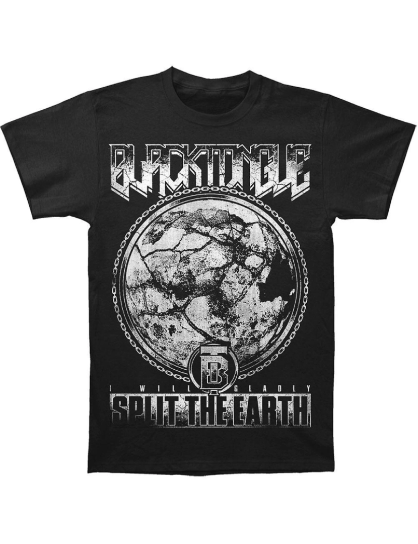 Rockinstone - T-shirt Terra Língua Negra