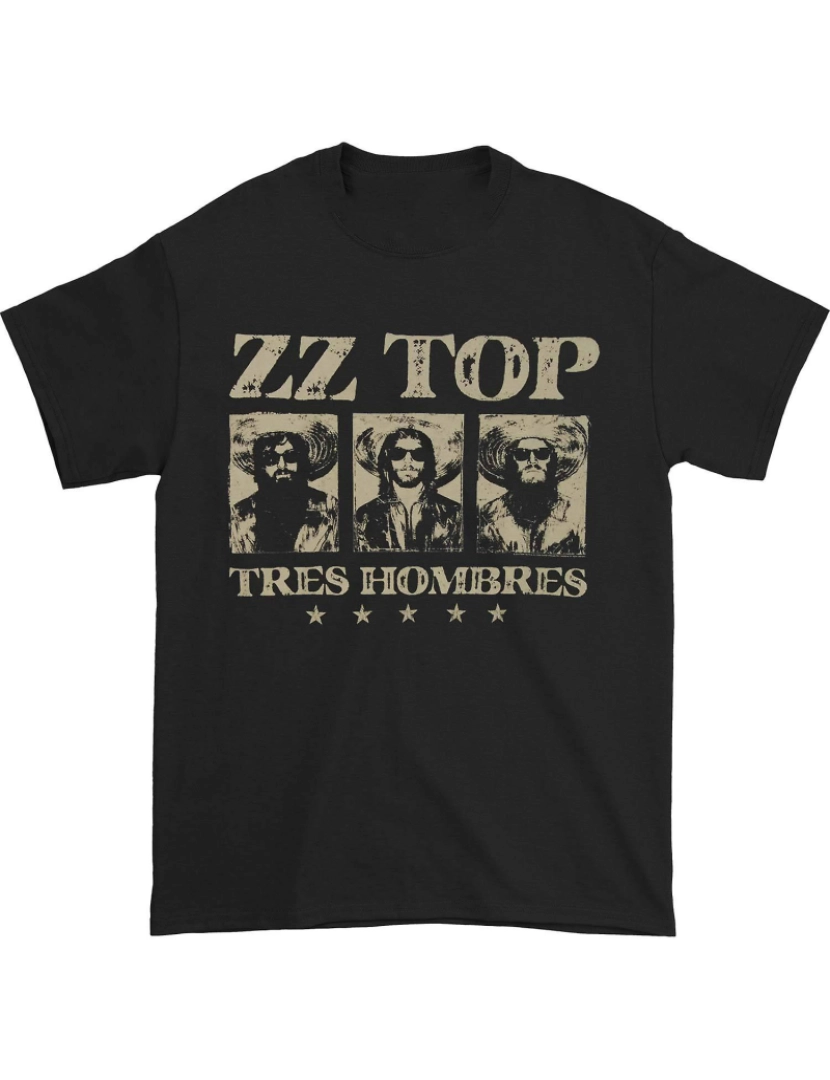 imagem de T-shirt ZZ Top Três Homens1