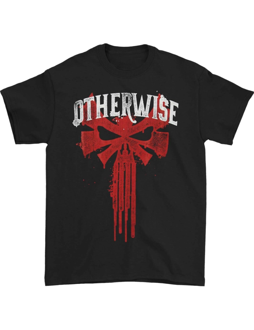 Rockinstone - T-shirt Caso contrário Camiseta Punisher