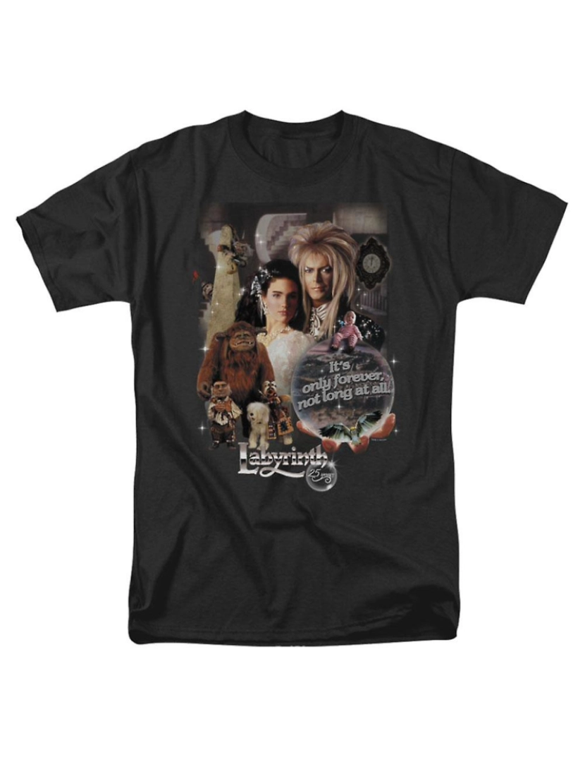 Rockinstone - T-shirt Labirinto 25 anos de magia