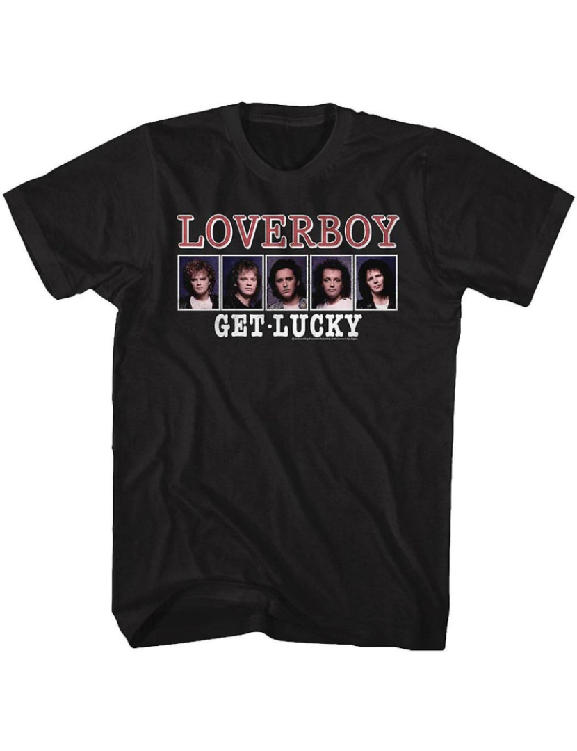 Rockinstone - T-shirt Loverboy tenha sorte