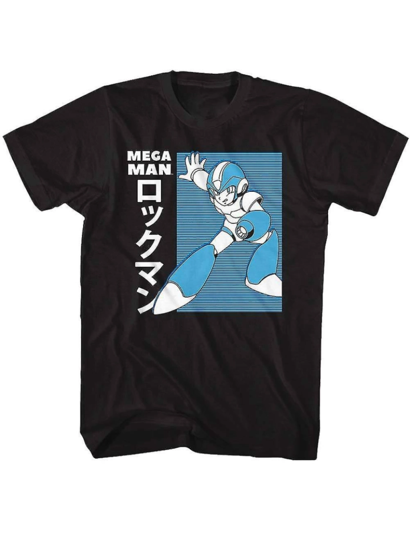 Rockinstone - T-shirt Mega Man Mega Man Jpn