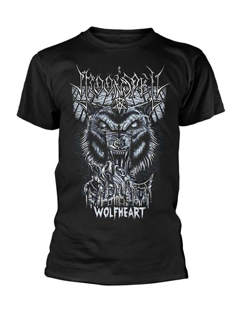 Rockinstone - T-shirt Moonspell Coração de Lobo