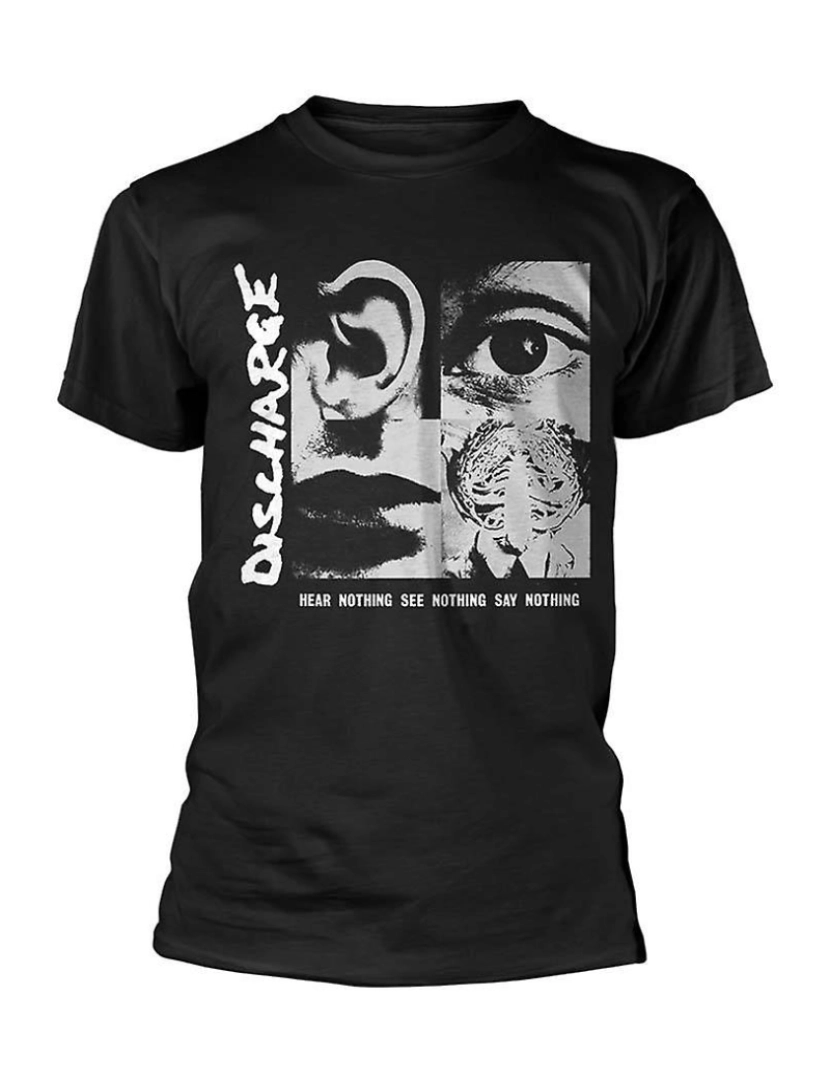 Rockinstone - T-shirt Descarga não ouve nada