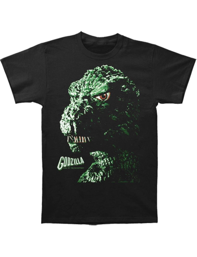 Rockinstone - T-shirt Retrato de Godzilla