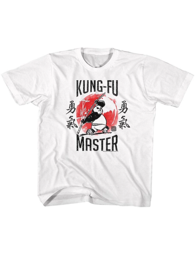 Rockinstone - T-shirt Kung Fu Panda Mestre de Kung-fu Juvenil