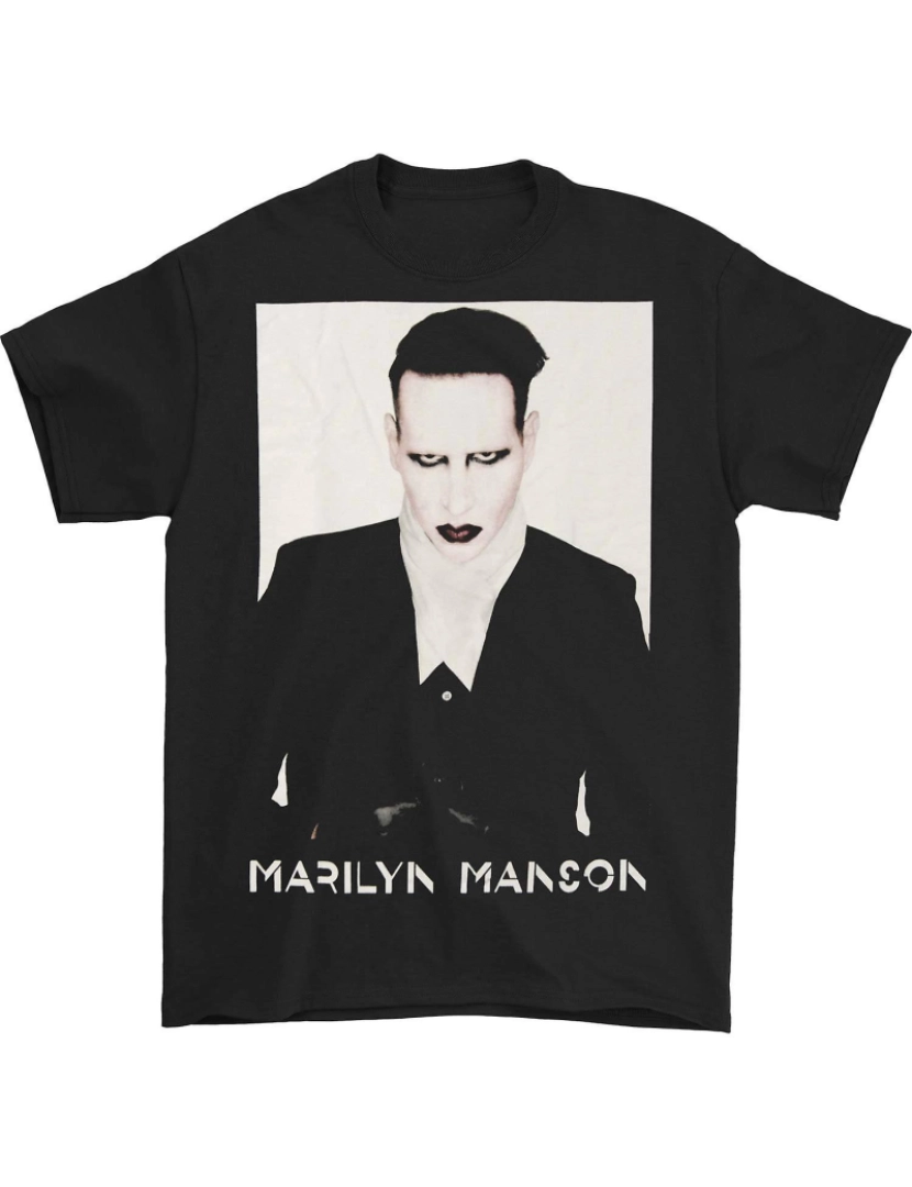 Rockinstone - T-shirt Marilyn Manson Proper 2015 Tour (Tóquio-Manchester)