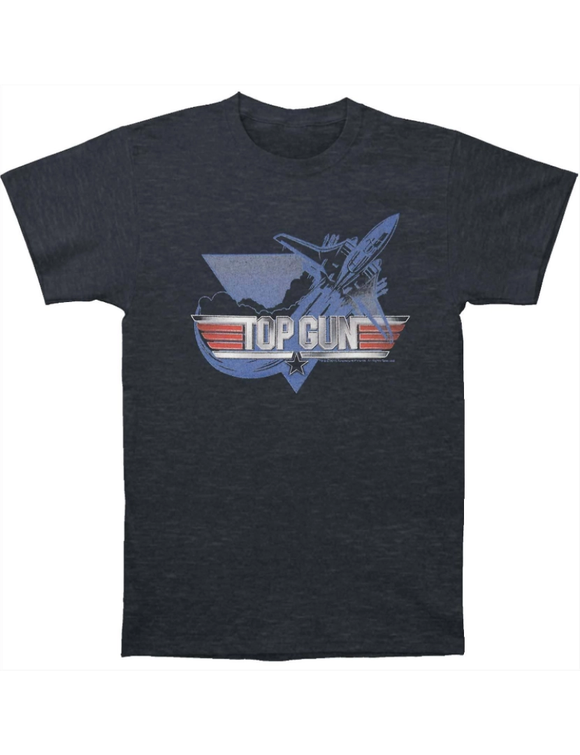 Rockinstone - T-shirt Top Gun Jetblue Juvenil