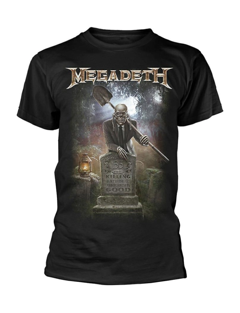 Rockinstone - T-shirt Cemitério dos 35 anos do Megadeth