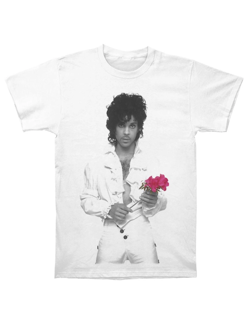 Rockinstone - T-shirt Príncipe Rosa Branca