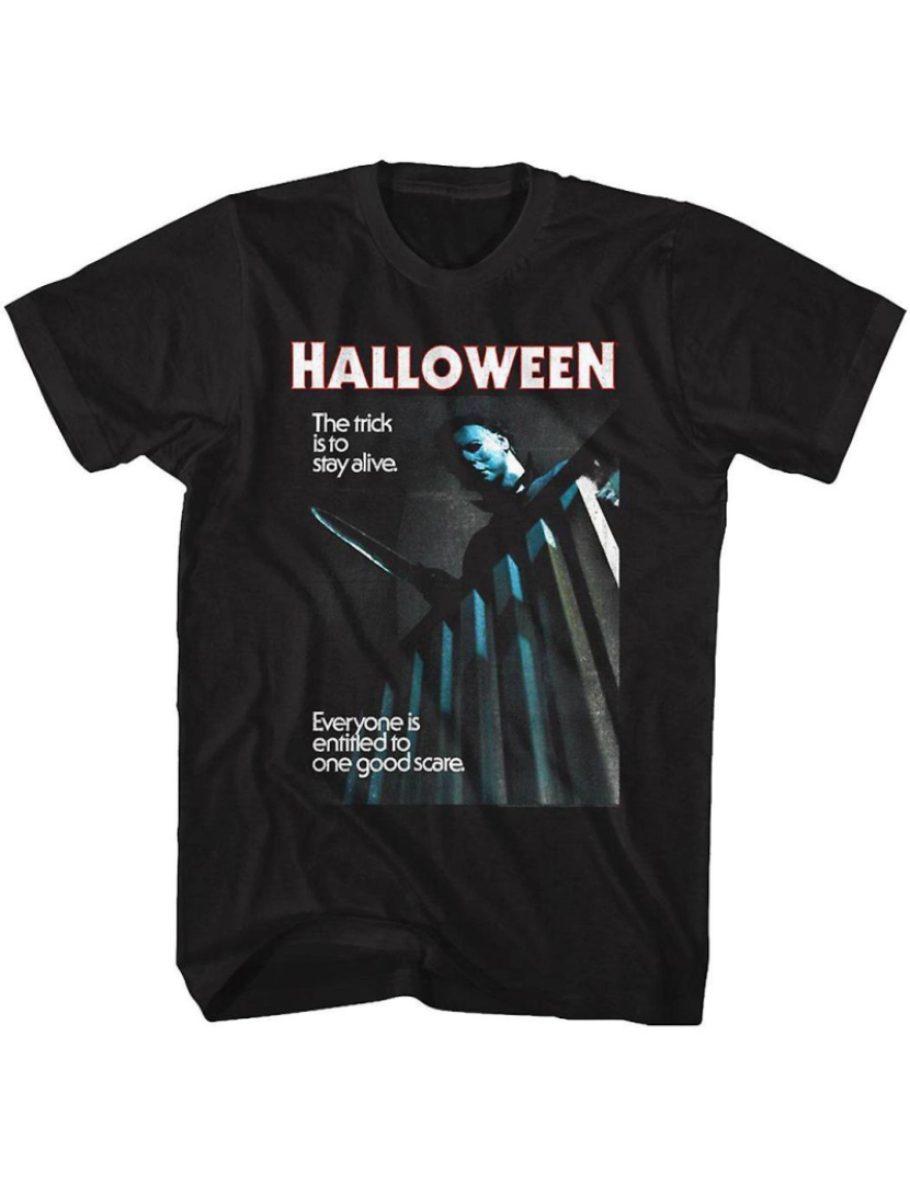 Rockinstone - T-shirt Halloween fique vivo