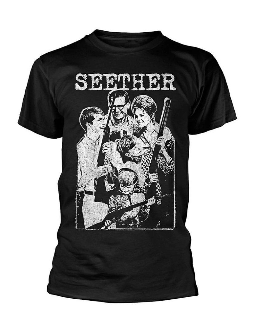 Rockinstone - T-shirt Família Feliz Seether