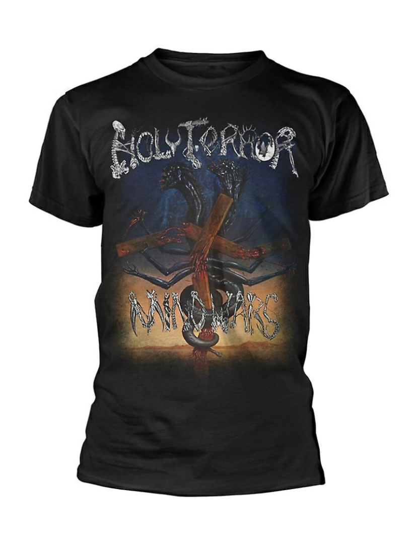 Rockinstone - T-shirt Terror Santo Guerras Mentais