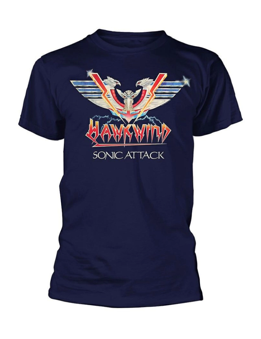 Rockinstone - T-shirt Ataque Sônico de Hawkwind