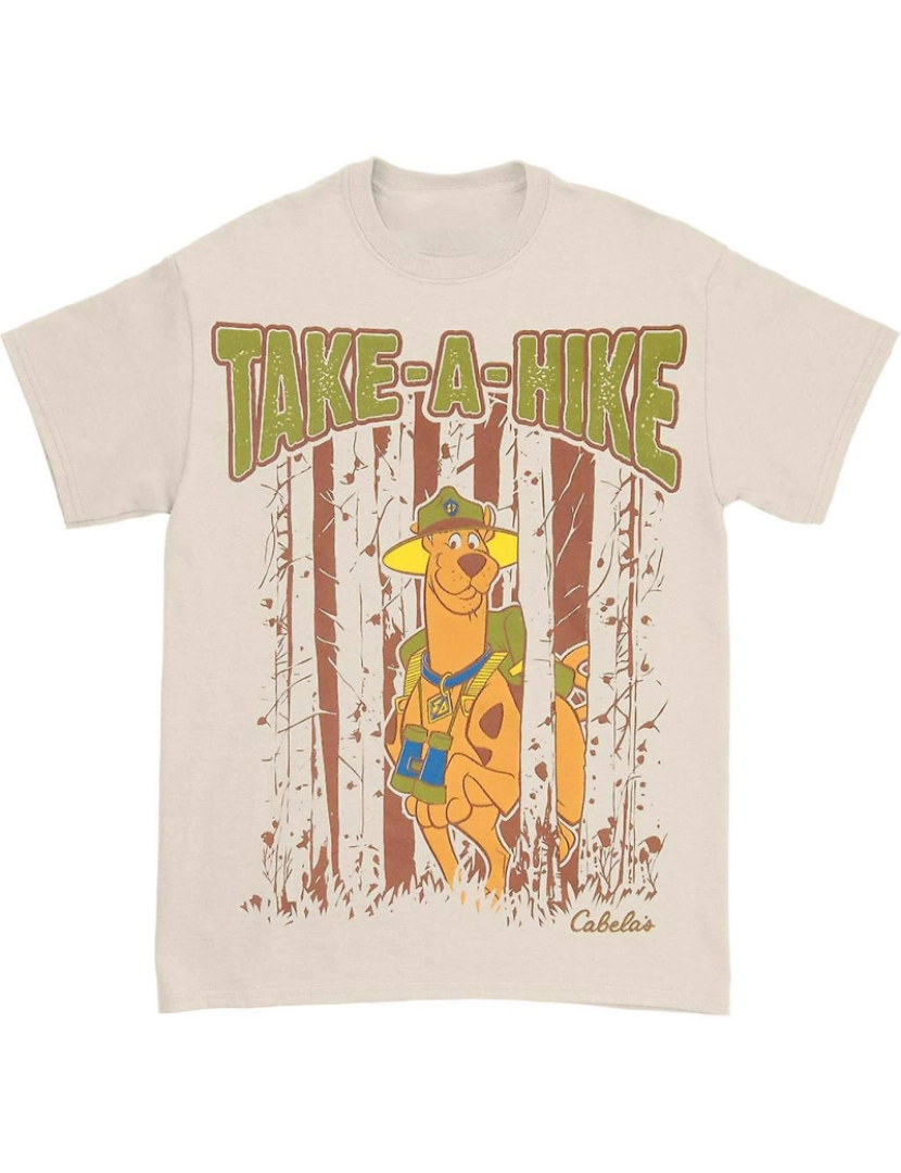 Rockinstone - T-shirt Scooby Doo faz uma caminhada