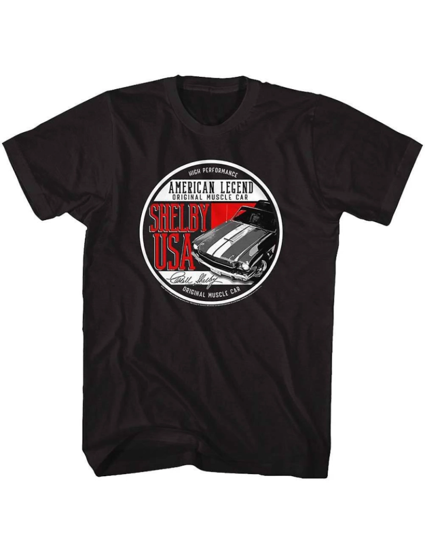 Rockinstone - T-shirt Círculo de carros Carroll Shelby