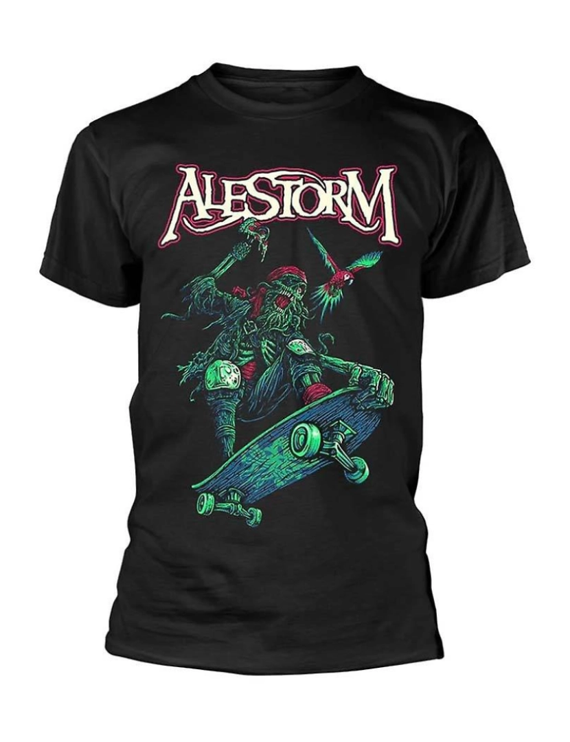 Rockinstone - T-shirt Festa da Pizza Pirata Alestorm