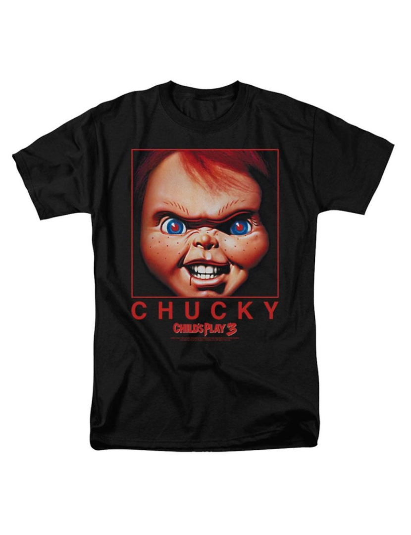 Rockinstone - T-shirt Brincadeira infantil Chucky Squared