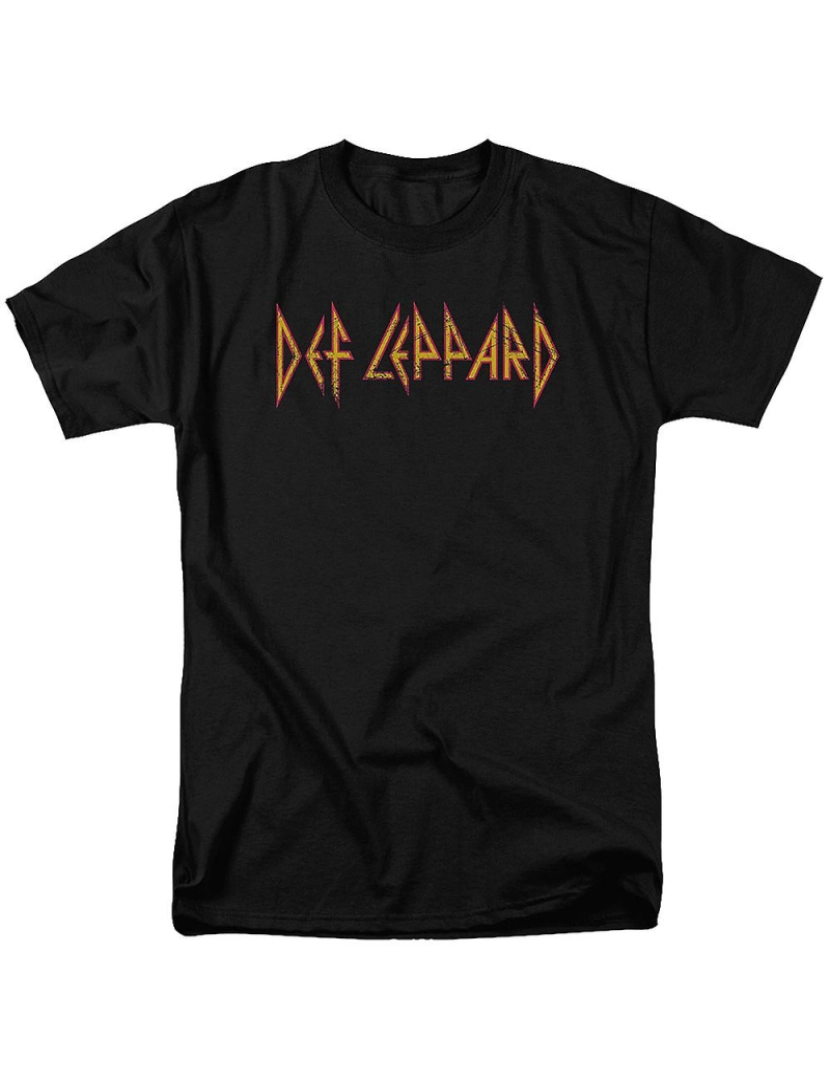 Rockinstone - T-shirt Camisa Def Leppard Logo