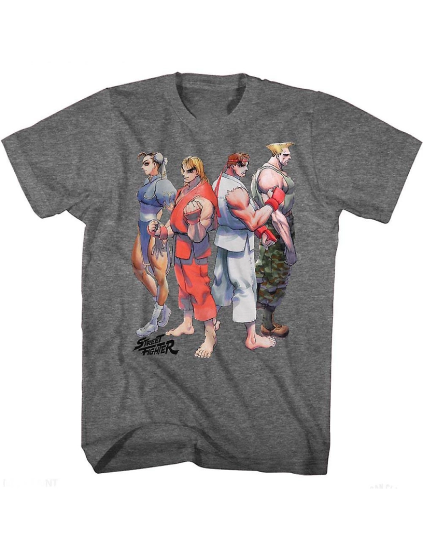 imagem de T-shirt Escalação do Street Fighter Sf21