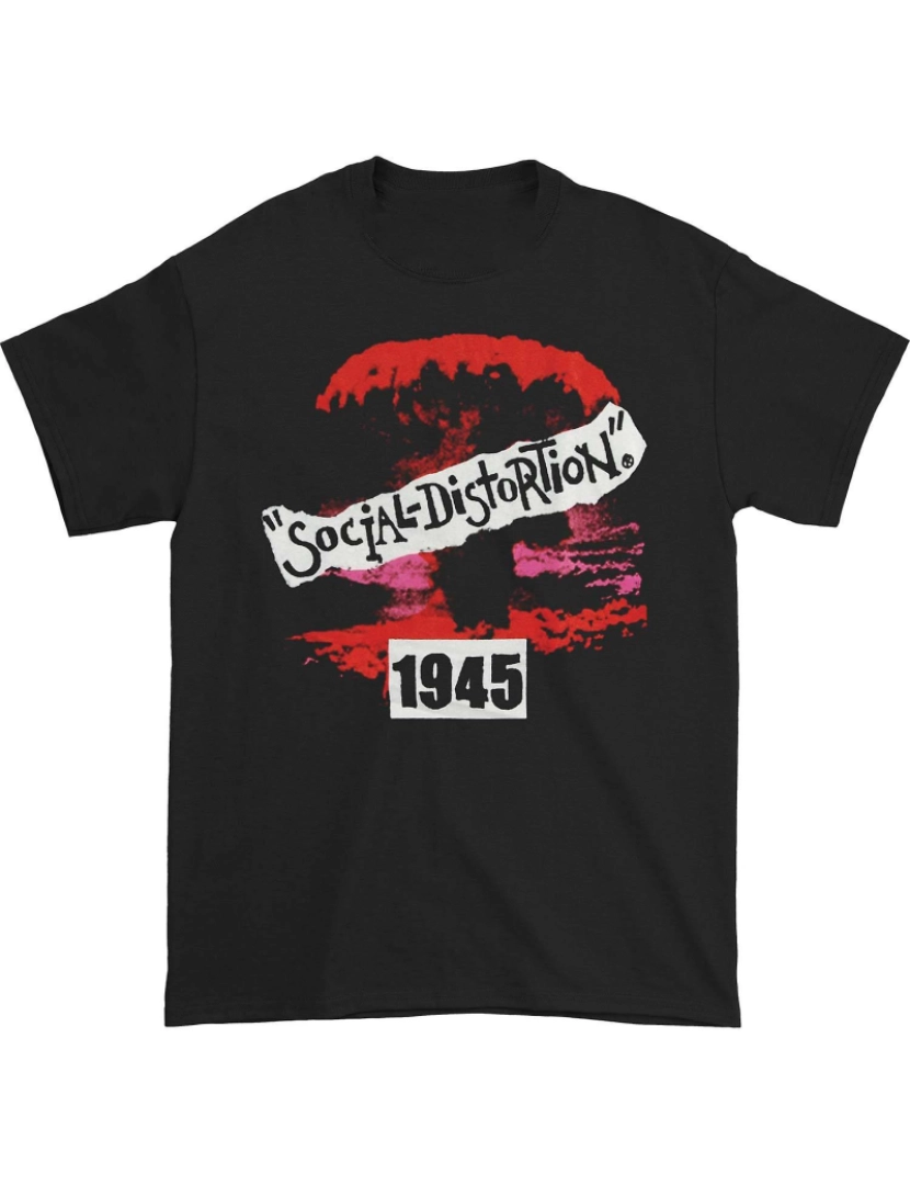 Rockinstone - T-shirt Distorção Social 1945