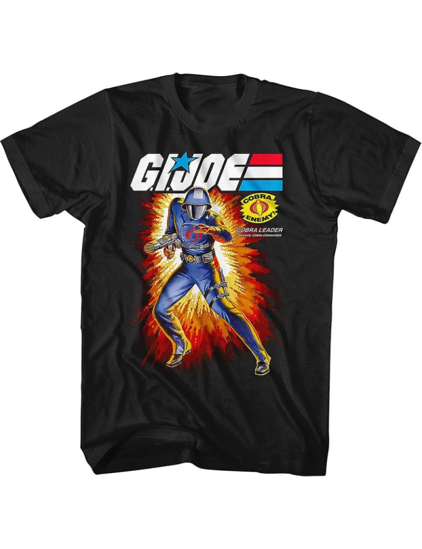 Rockinstone - T-shirt Box Art Cobra Comandante GI Joe