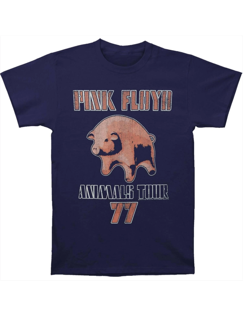 Rockinstone - T-shirt Turnê Pink Floyd 77