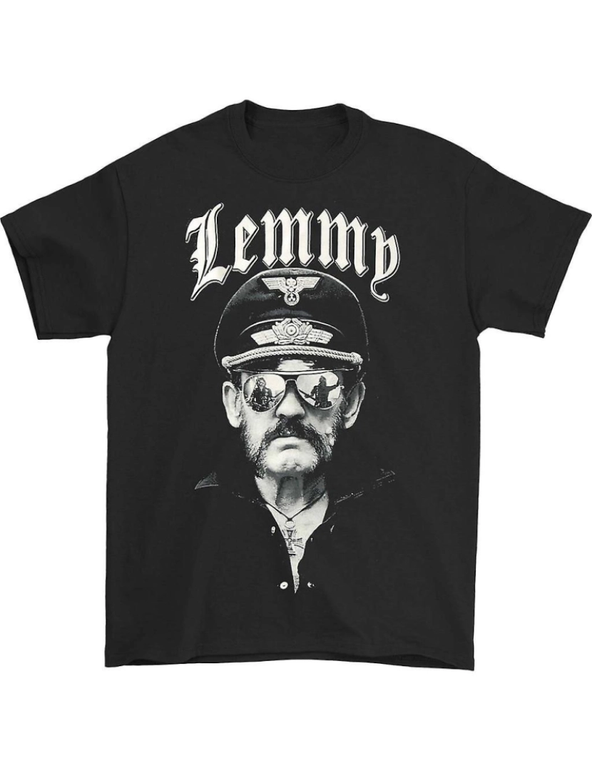 Rockinstone - T-shirt Motorhead Lemmy com óculos de sol