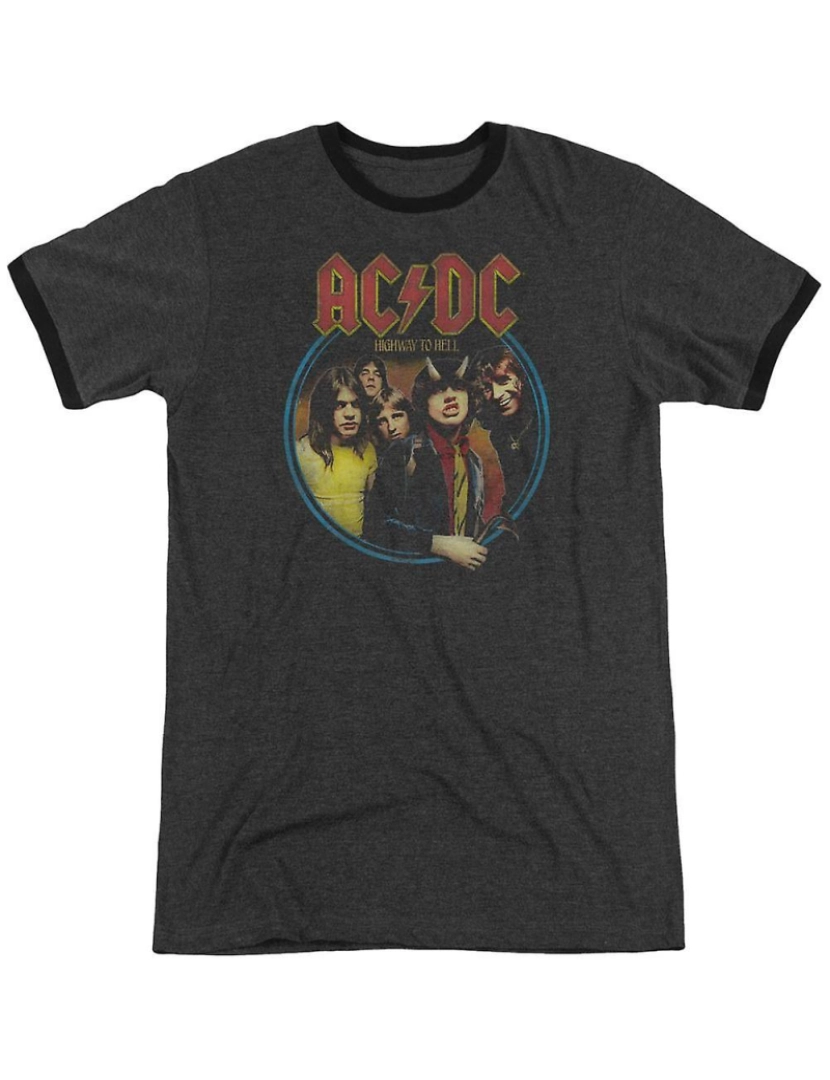 Rockinstone - T-shirt Campainha adulta AC/DC Highway To Hell