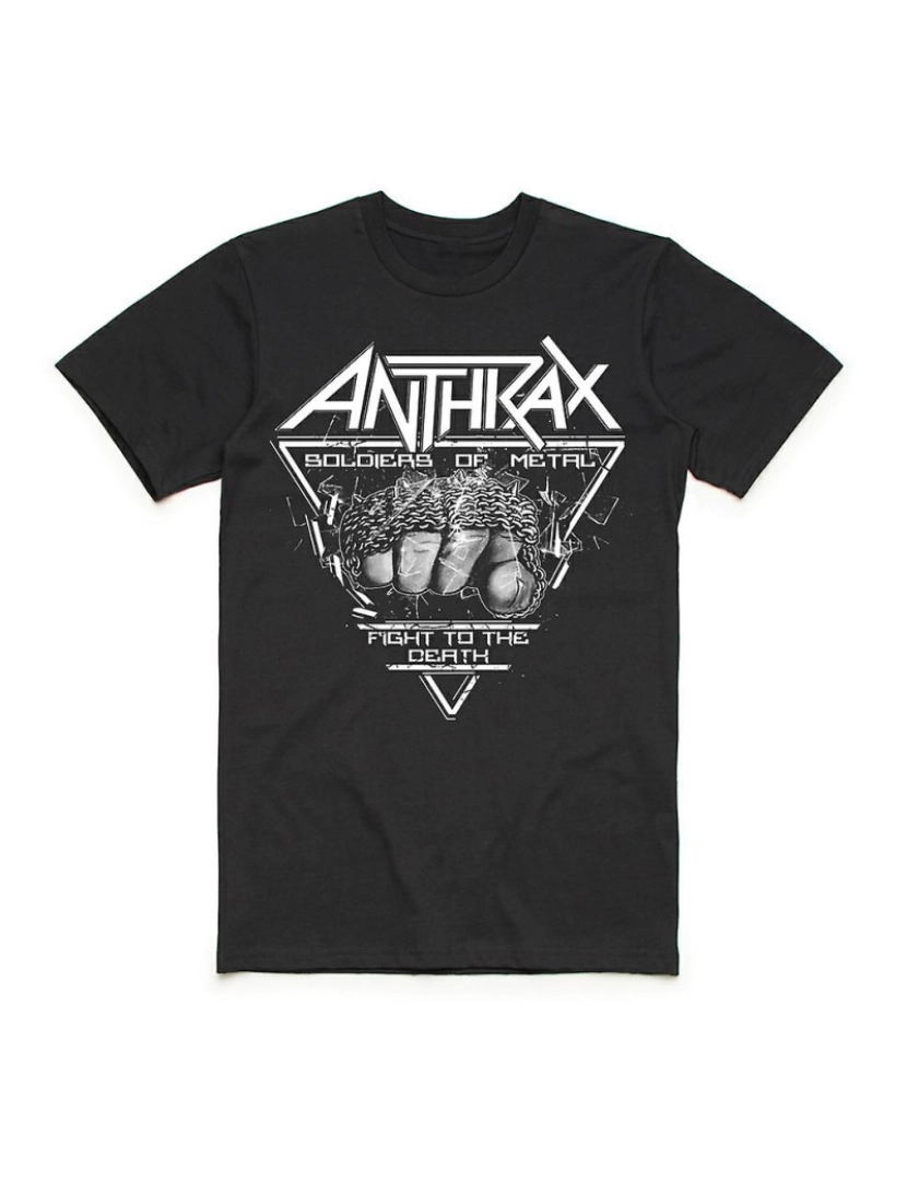 Rockinstone - T-shirt Antraz Punhado de Metal