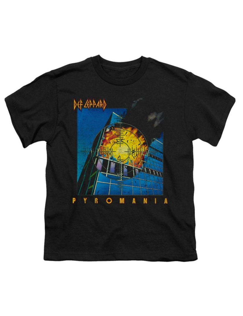 Rockinstone - T-shirt Def Leppard Piromania