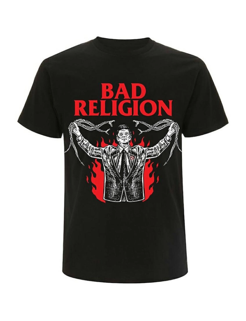 Rockinstone - T-shirt Pregador de cobra de má religião