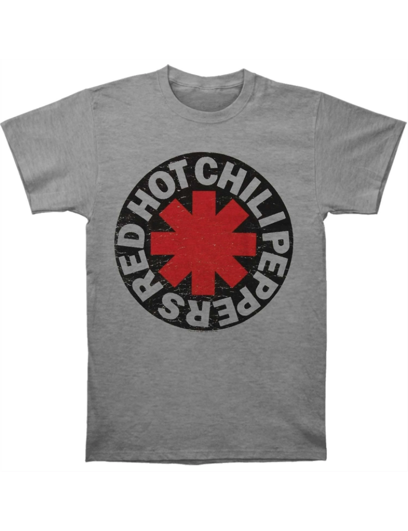 Rockinstone - T-shirt Círculo de asterisco do Red Hot Chili Peppers