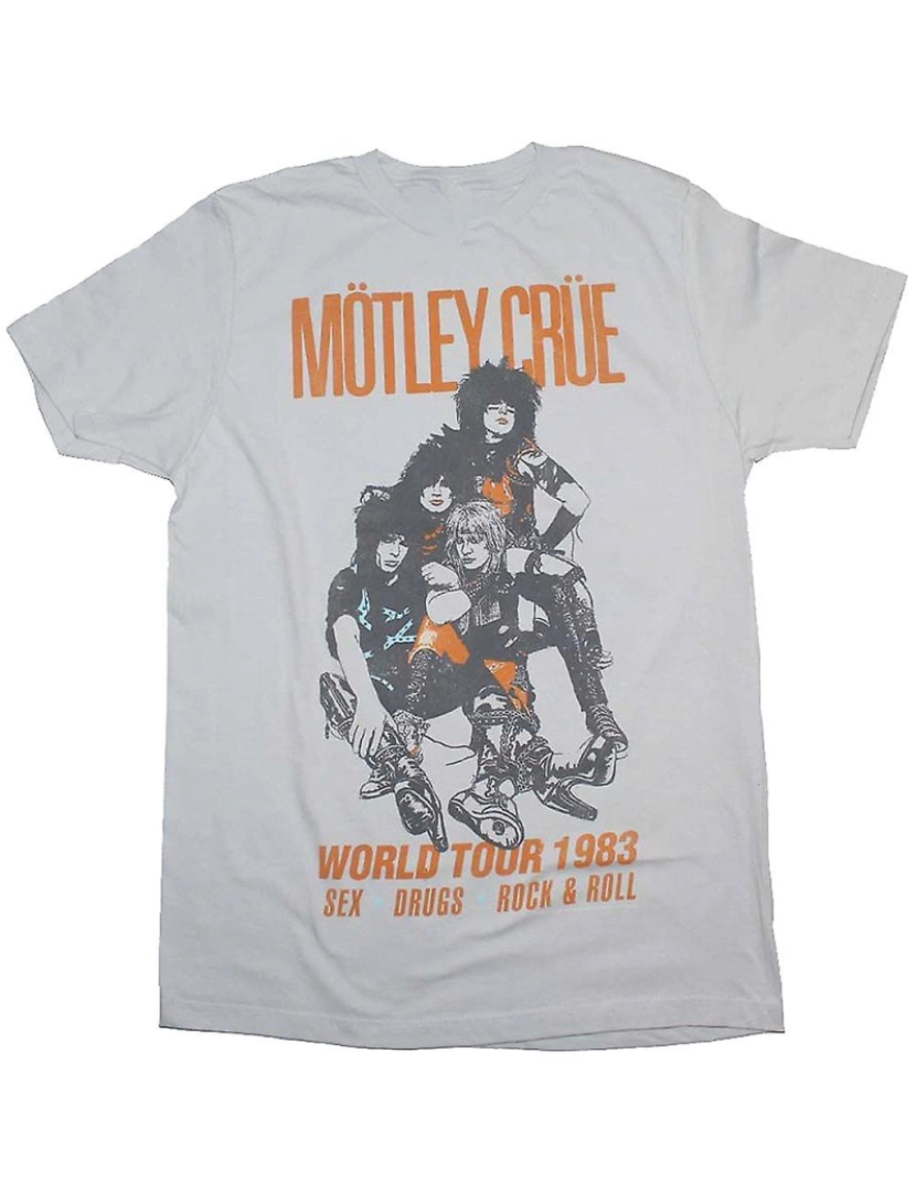 imagem de T-shirt Camisa 83 World Tour Motley Crue1