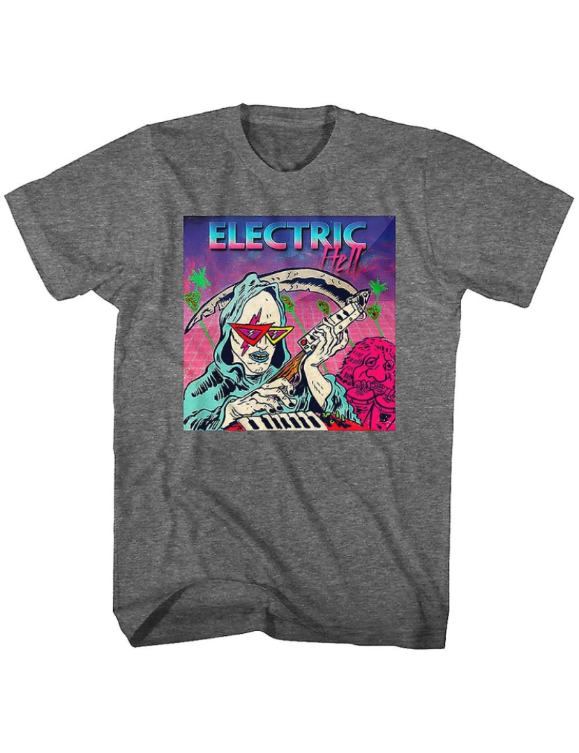 Rockinstone - T-shirt Inferno Elétrico Bill e Ted