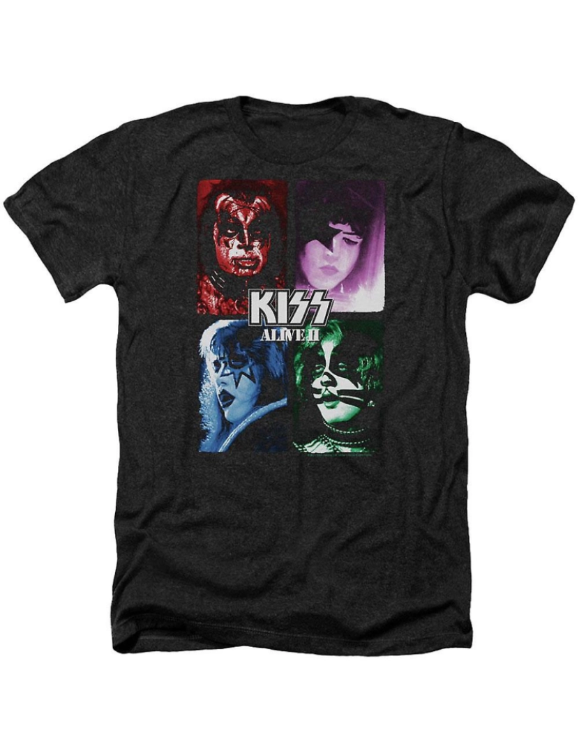 Rockinstone - T-shirt Capa KISS Alive II