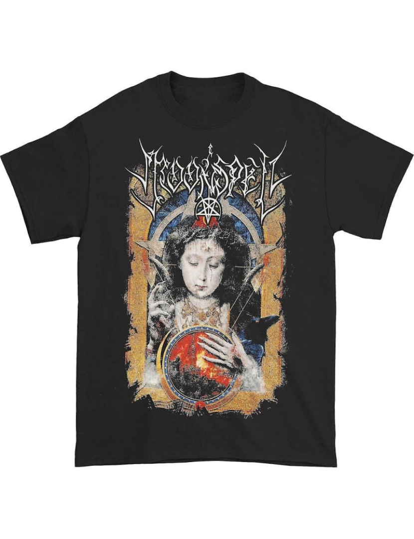 Rockinstone - T-shirt Moonspell sob o feitiço